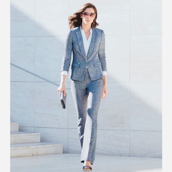 White House Black Market Jackets & Blazers - White House Black Market Peplum Suiting Blazer